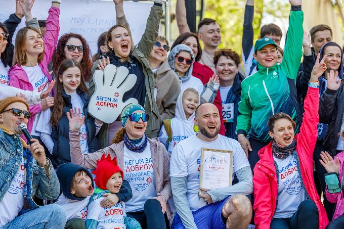 «Бегом за добром» собрали 1,7 млн руб. на помощь детям